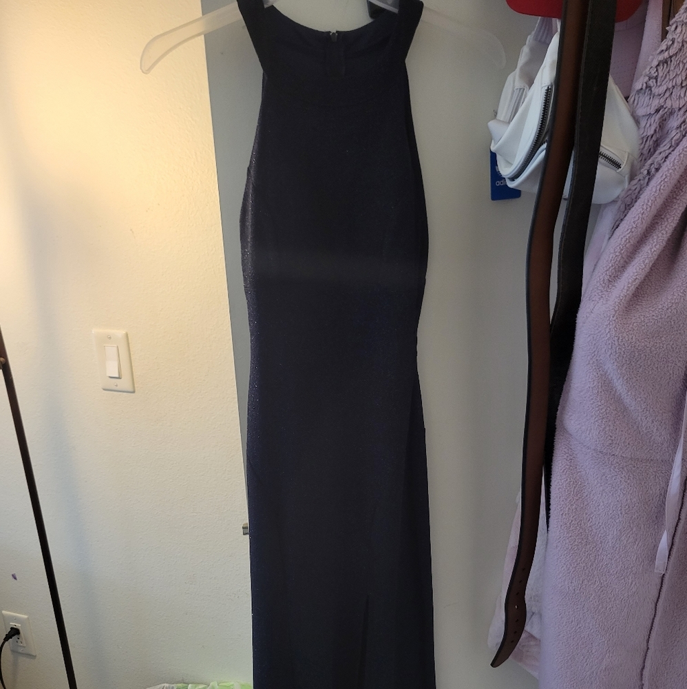Navy blue dress